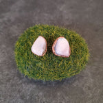 Pink Opal Earring Studs